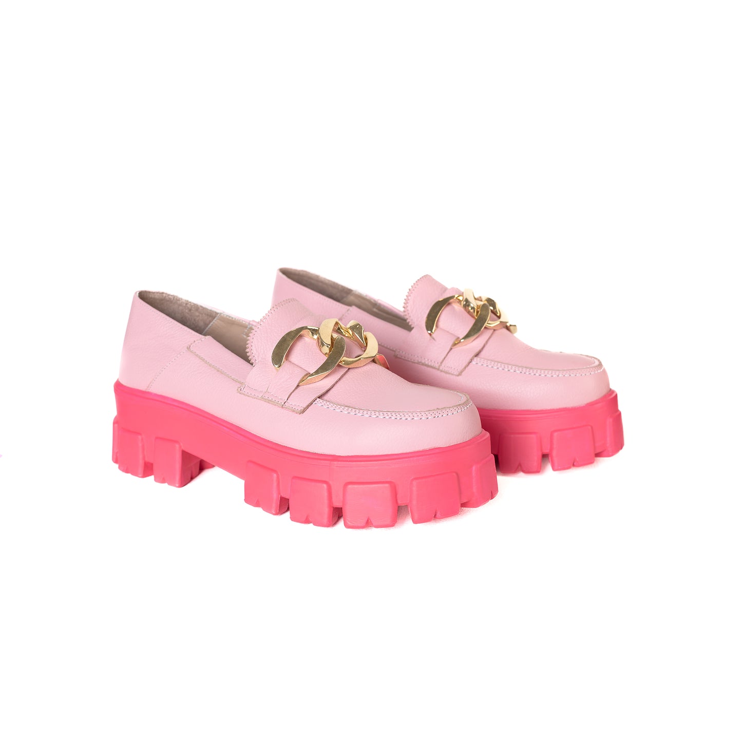 Loafers Dong Fucsia