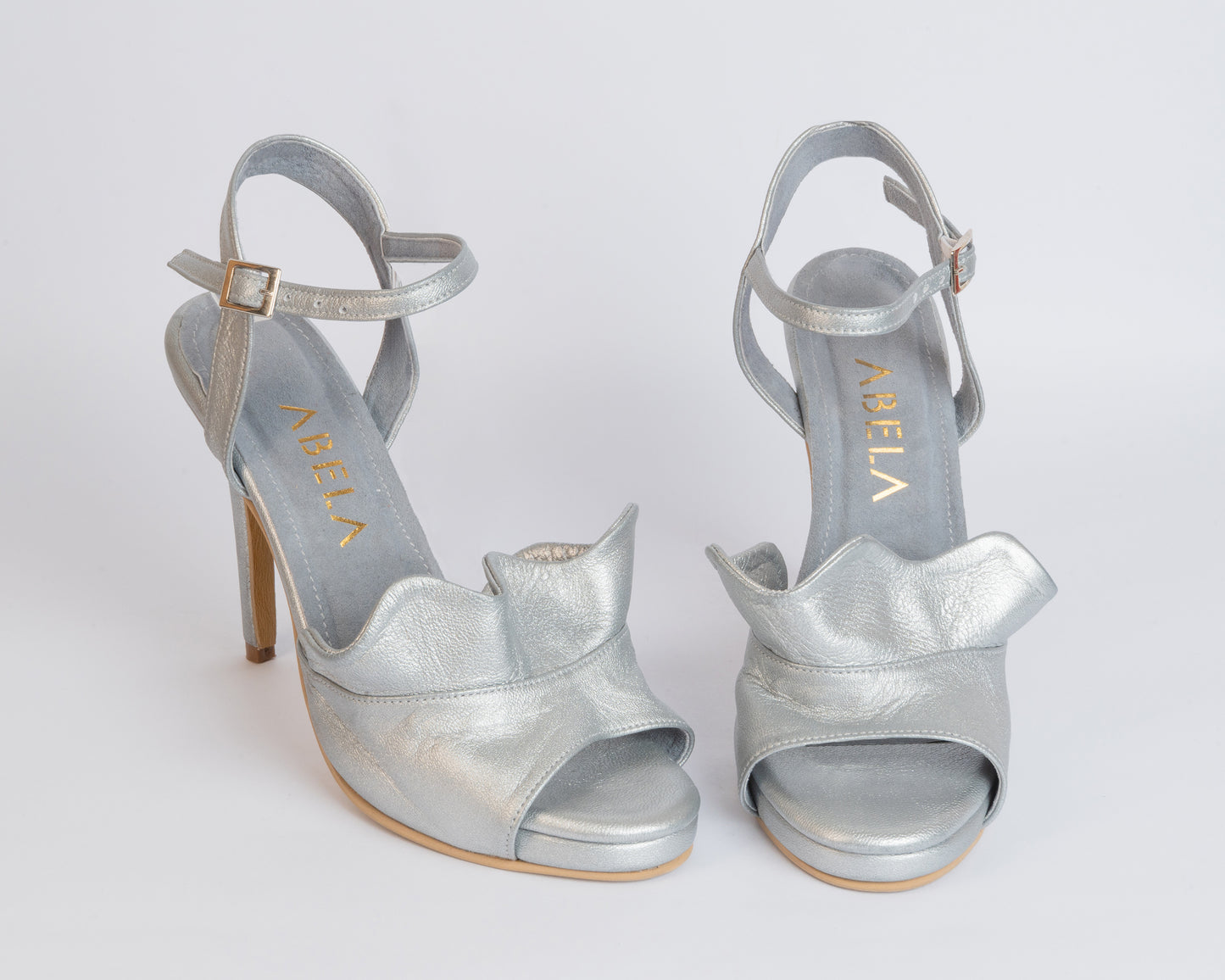 Sandalias Boleros Plata - Talla 37