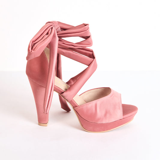 Sandalias Dina Cruzado Rosa