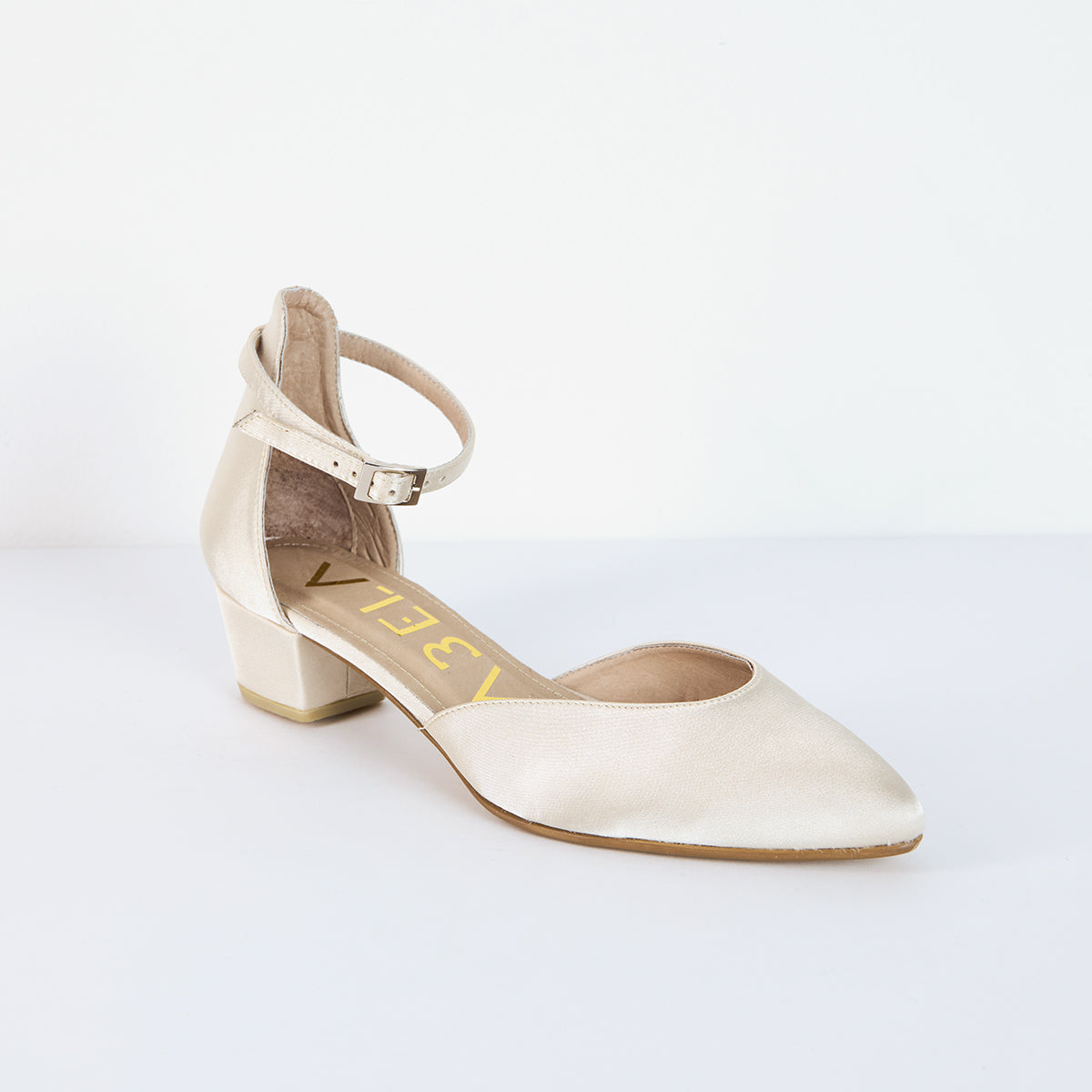 Tacones Amelie Ivory - Talla 38