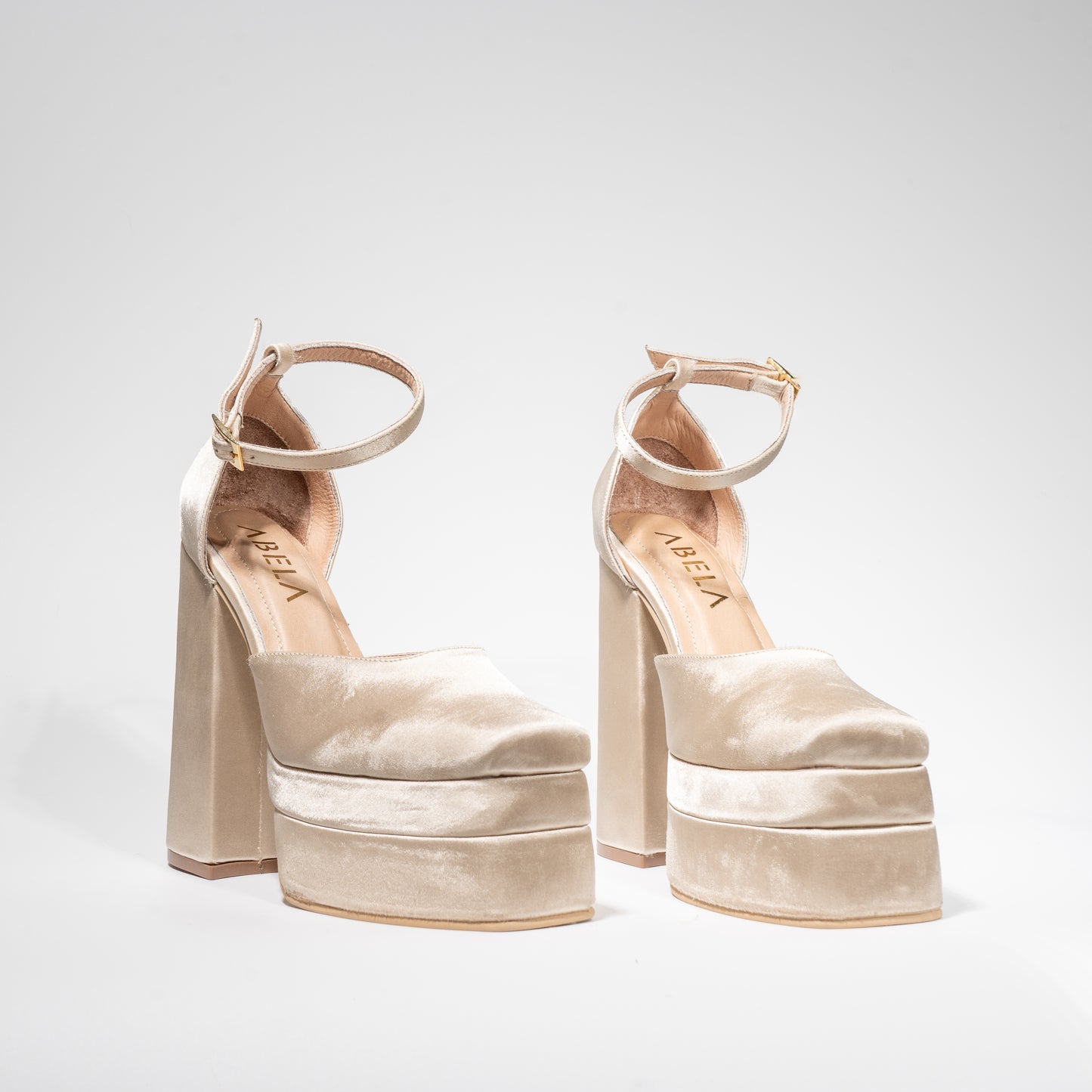 Tacones Ensueño Champaña - Talla 37