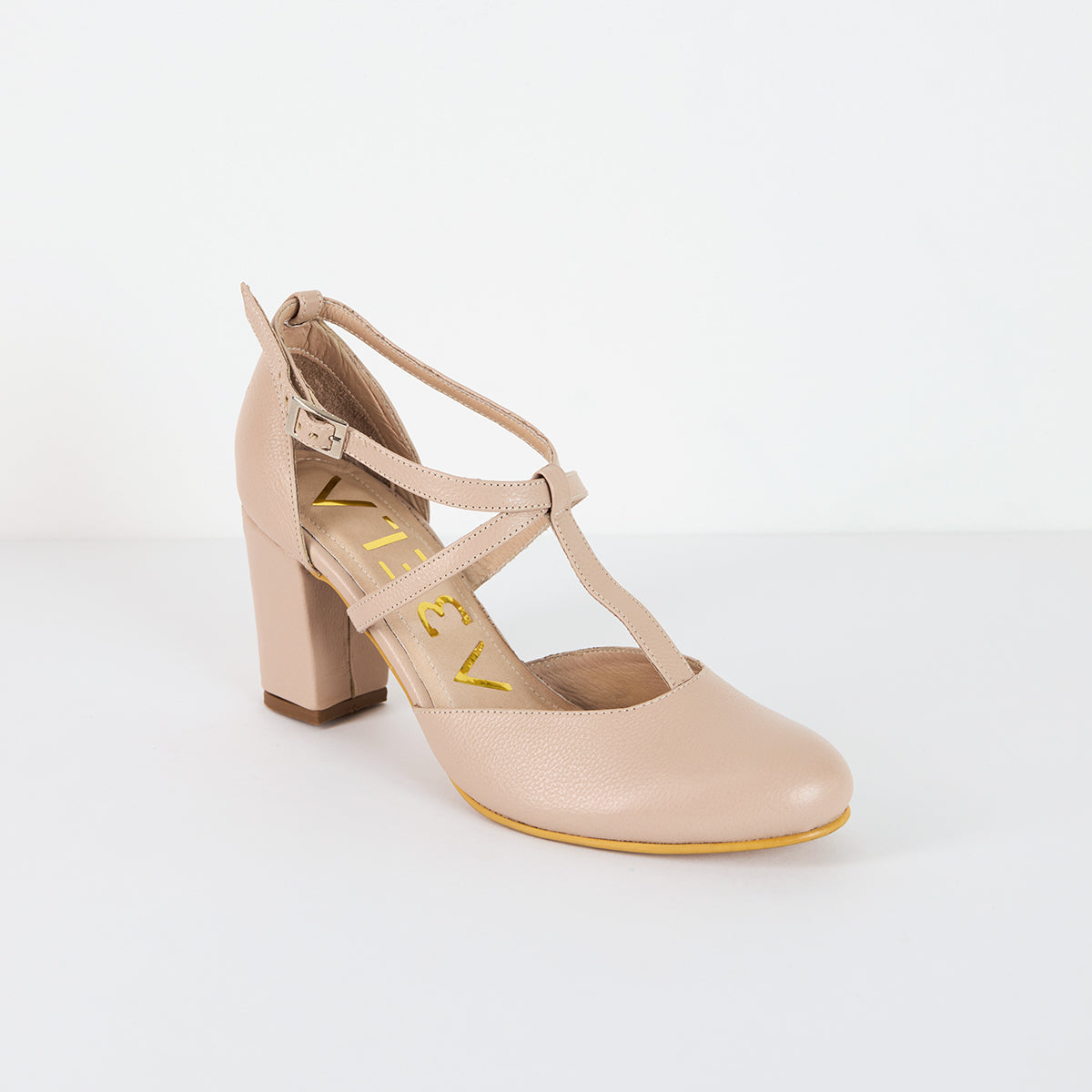 Tacones Lucy - Nude - Talla 36
