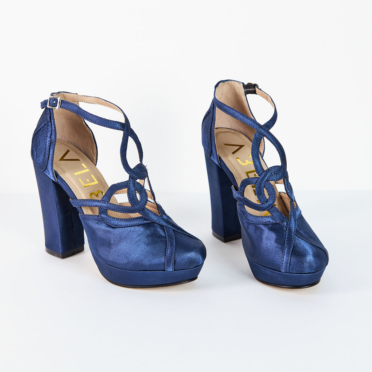 Tacones Ochos - Azul - Talla 36
