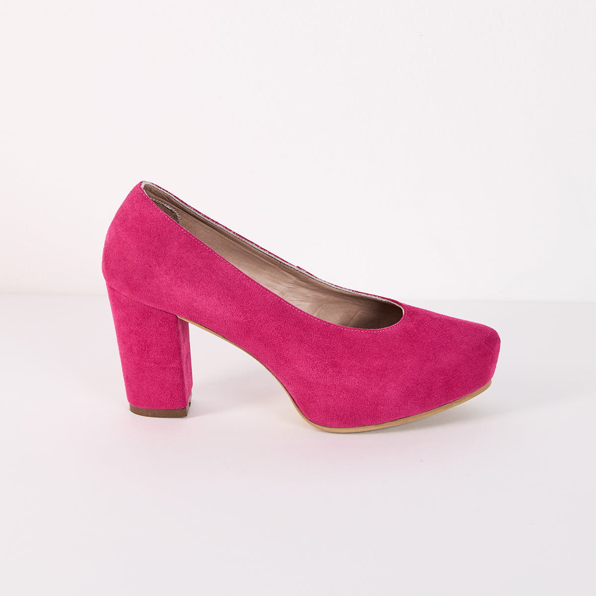 Tacones Pumps Fuscia - Talla 35.5