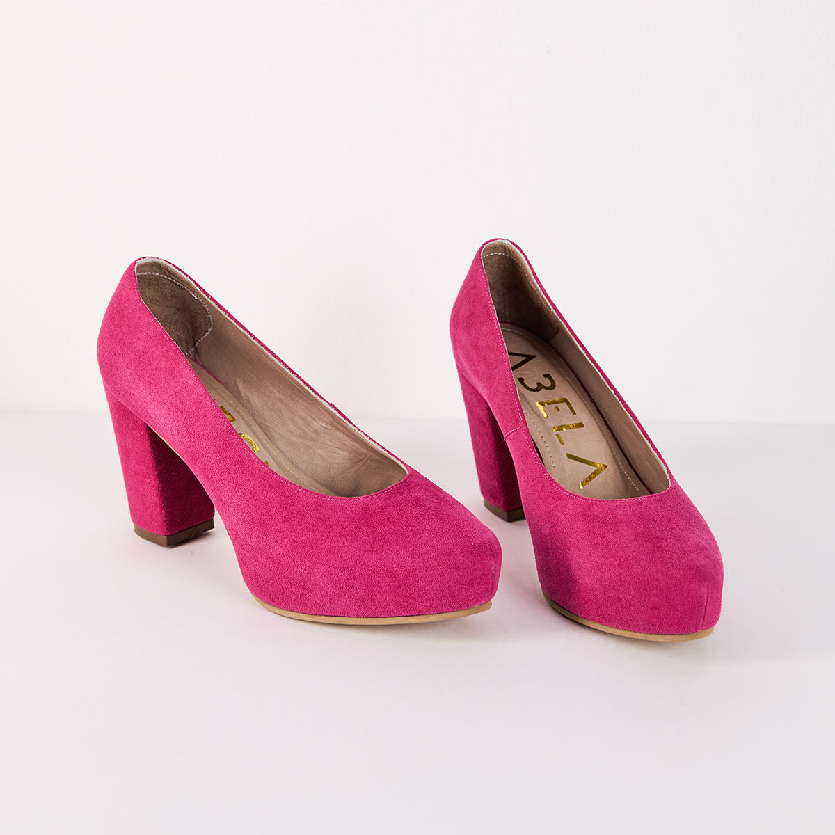 Tacones Pumps Fuscia - Talla 35.5