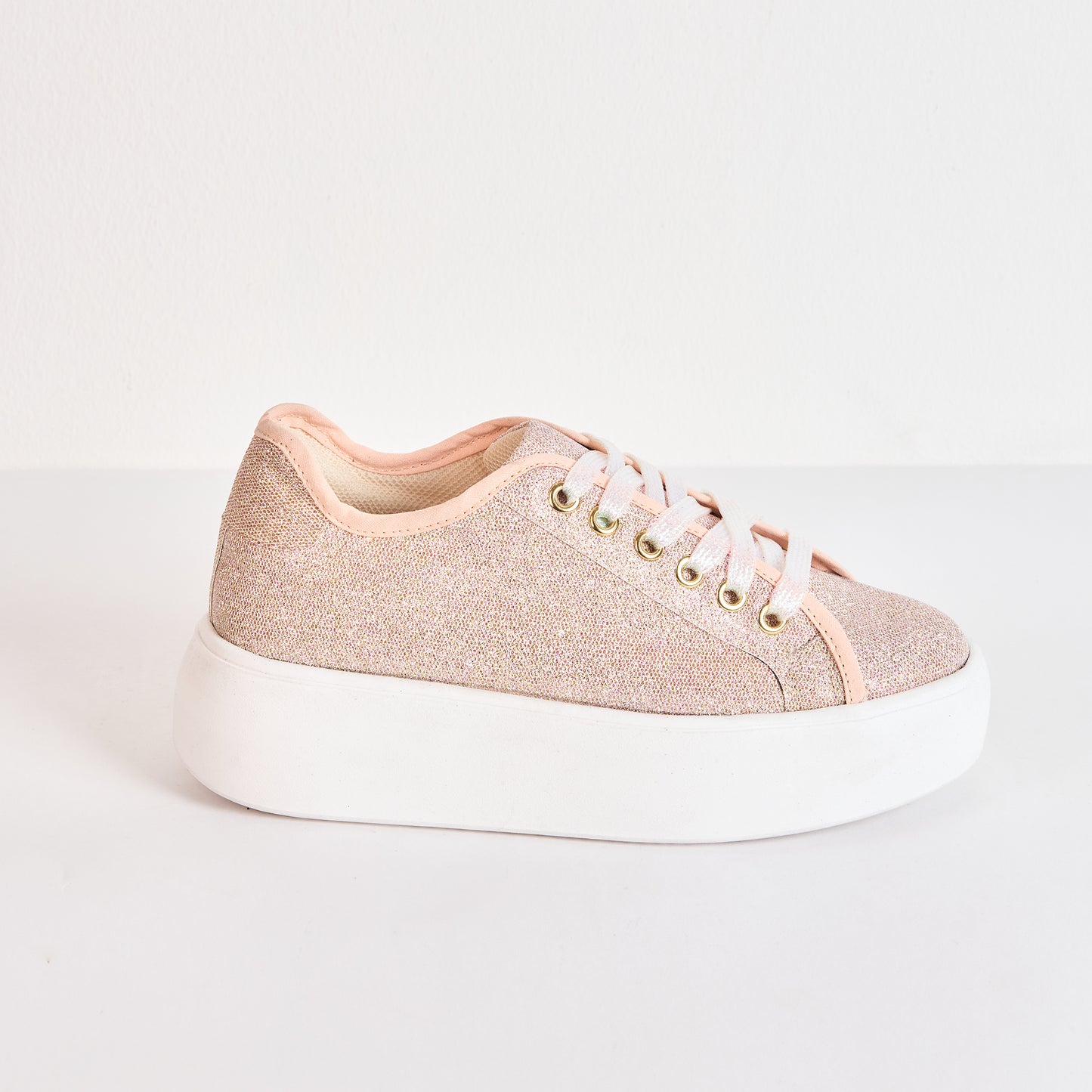 Tenis Glam Oro Rosa S - Talla 35