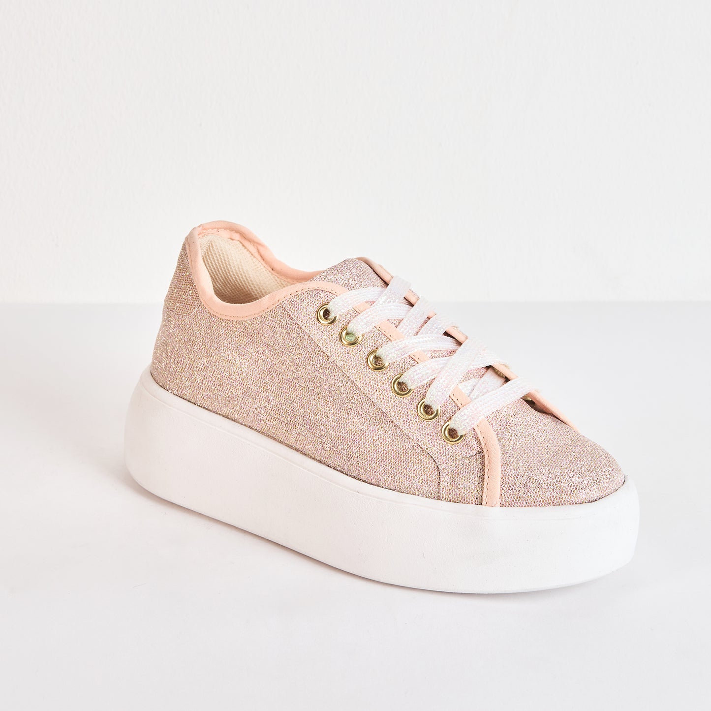 Tenis Glam Oro Rosa S - Talla 35