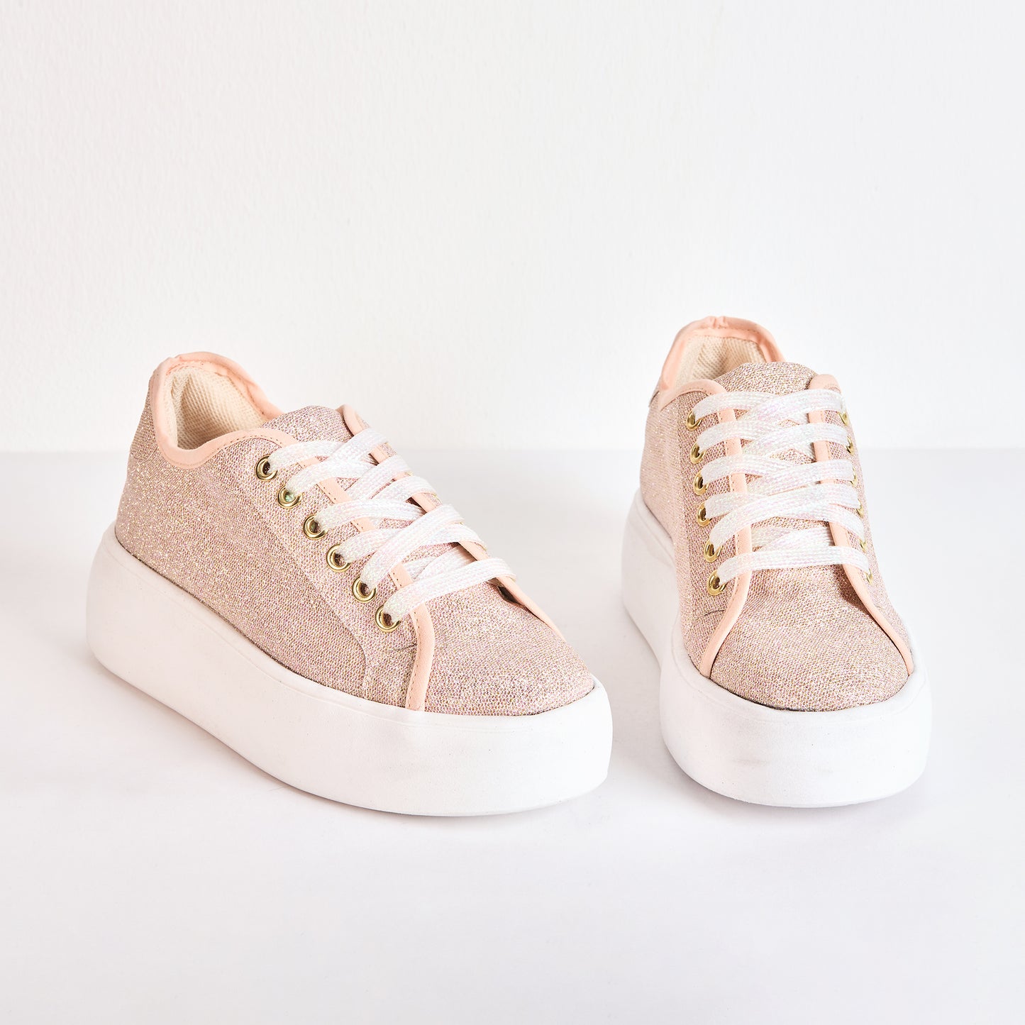 Tenis Glam Oro Rosa S - Talla 35