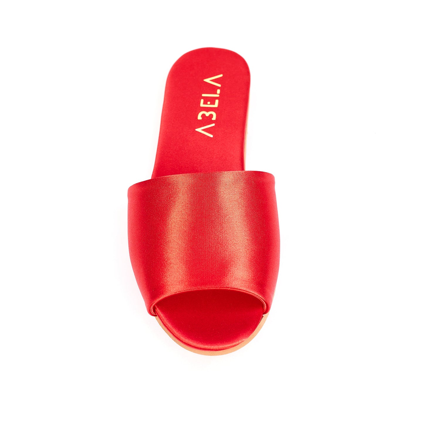 Slippers Satin Rojo - Talla 35