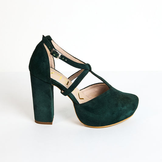 Tacones Lucy - Verde - Talla 37