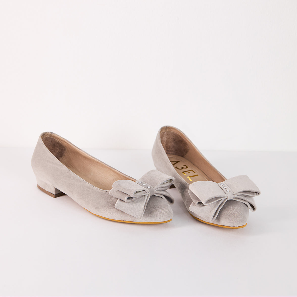 Baletas Bow - Gris - Talla 37