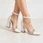 Botines Maravilla - Textil Blanco - Talla 40