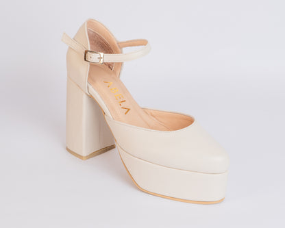 Tacones Velvet- Talla 35