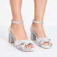 Sandalias Trenza Gris