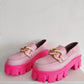 Loafers Dong Fucsia - Talla 35