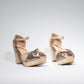 Sandalias Antorcha Dorado - Talla 36