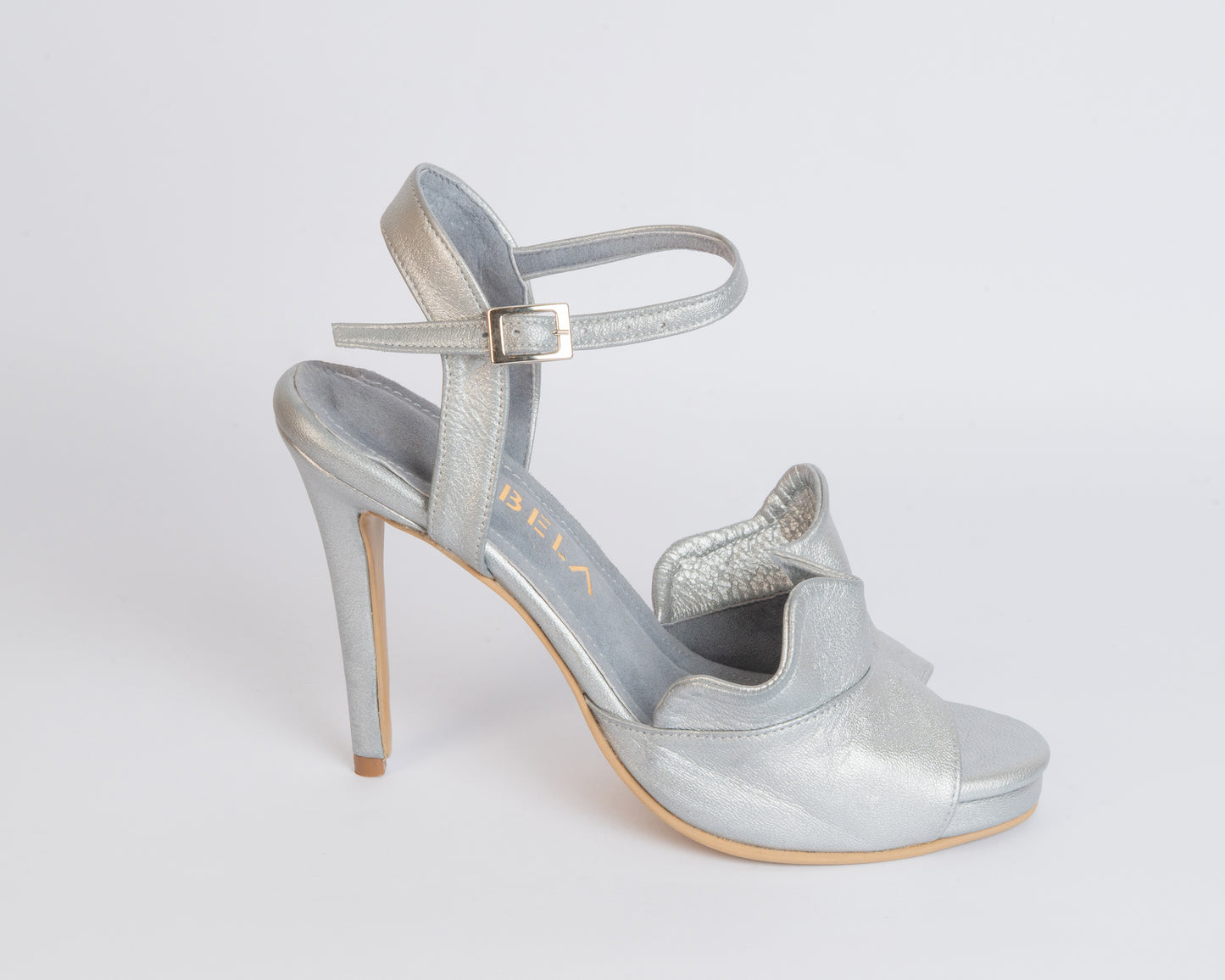Sandalias Boleros Plata -  Talla 37