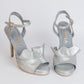 Sandalias Boleros Plata -  Talla 37