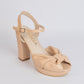 Sandalias Emma Moño Nude - Talla 38