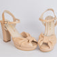 Sandalias Emma Moño Nude - Talla 38