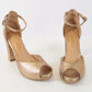 Sandalias María Henao - Oro Cobre - Talla 37