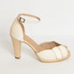 Sandalias Nacar Combinado - Talla 39