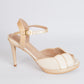 Sandalias Nacar Combinado - Puntilla - Talla 39