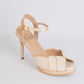 Sandalias Nacar Combinado - Puntilla - Talla 39
