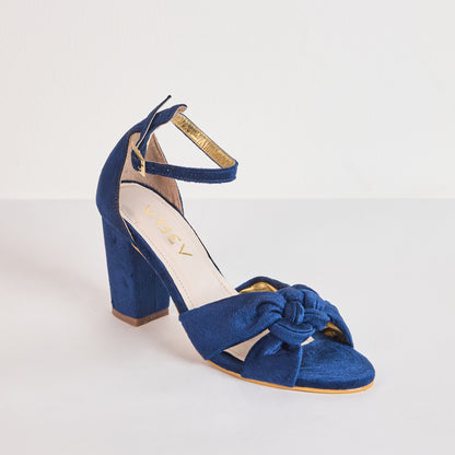 Sandalias Trenza Azul  Navy - Talla 37
