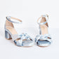 Sandalias Trenza Azul - Talla 36