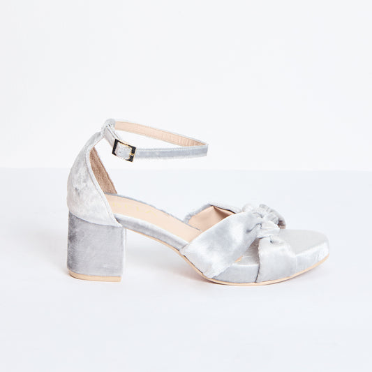 Sandalias Trenza Gris - Talla 35