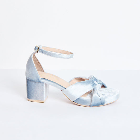 Sandalias Trenza Azul - Talla 38