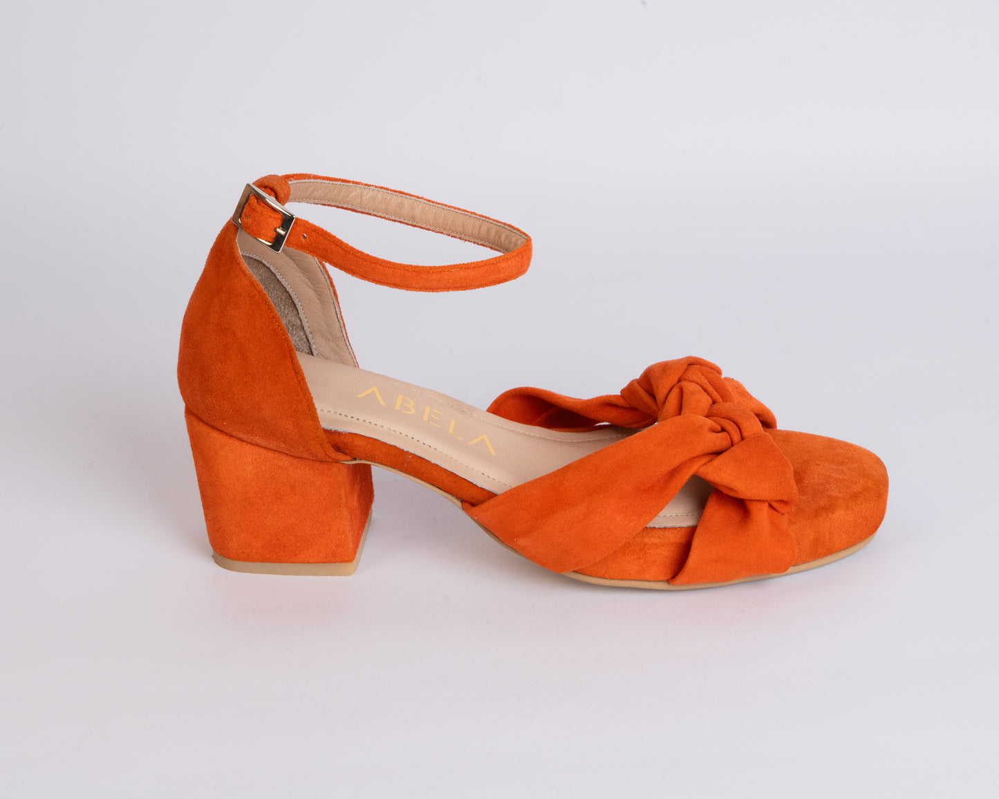 Sandalias Trenza Naranja - Talla 36