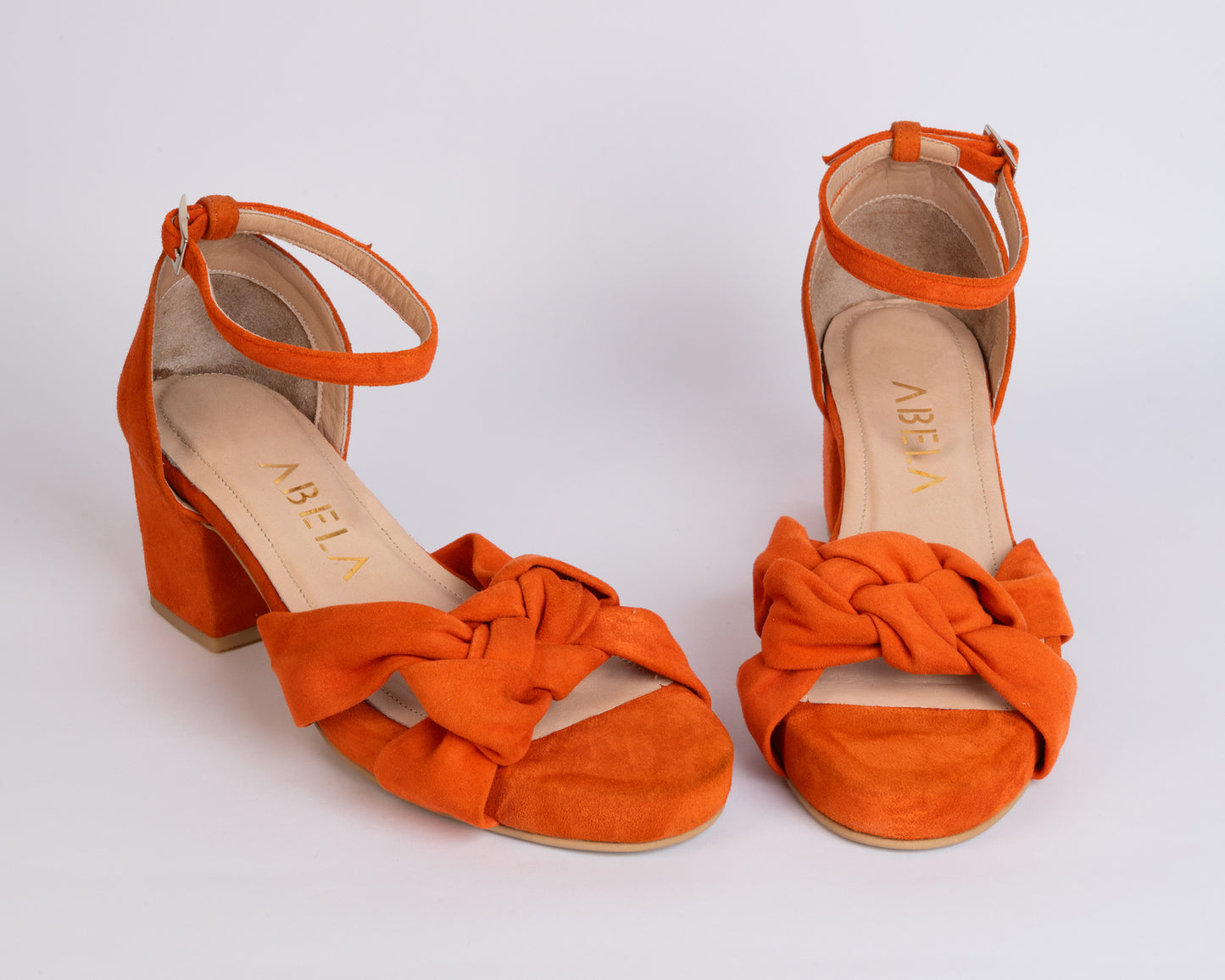 Sandalias Trenza Naranja - Talla 36