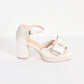 Sandalias Velvet Moras Bow - Talla 36
