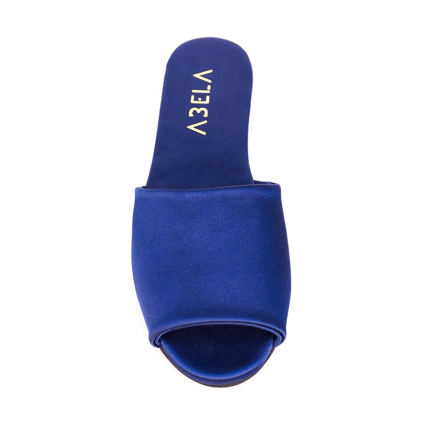 Slippers Satin Azul