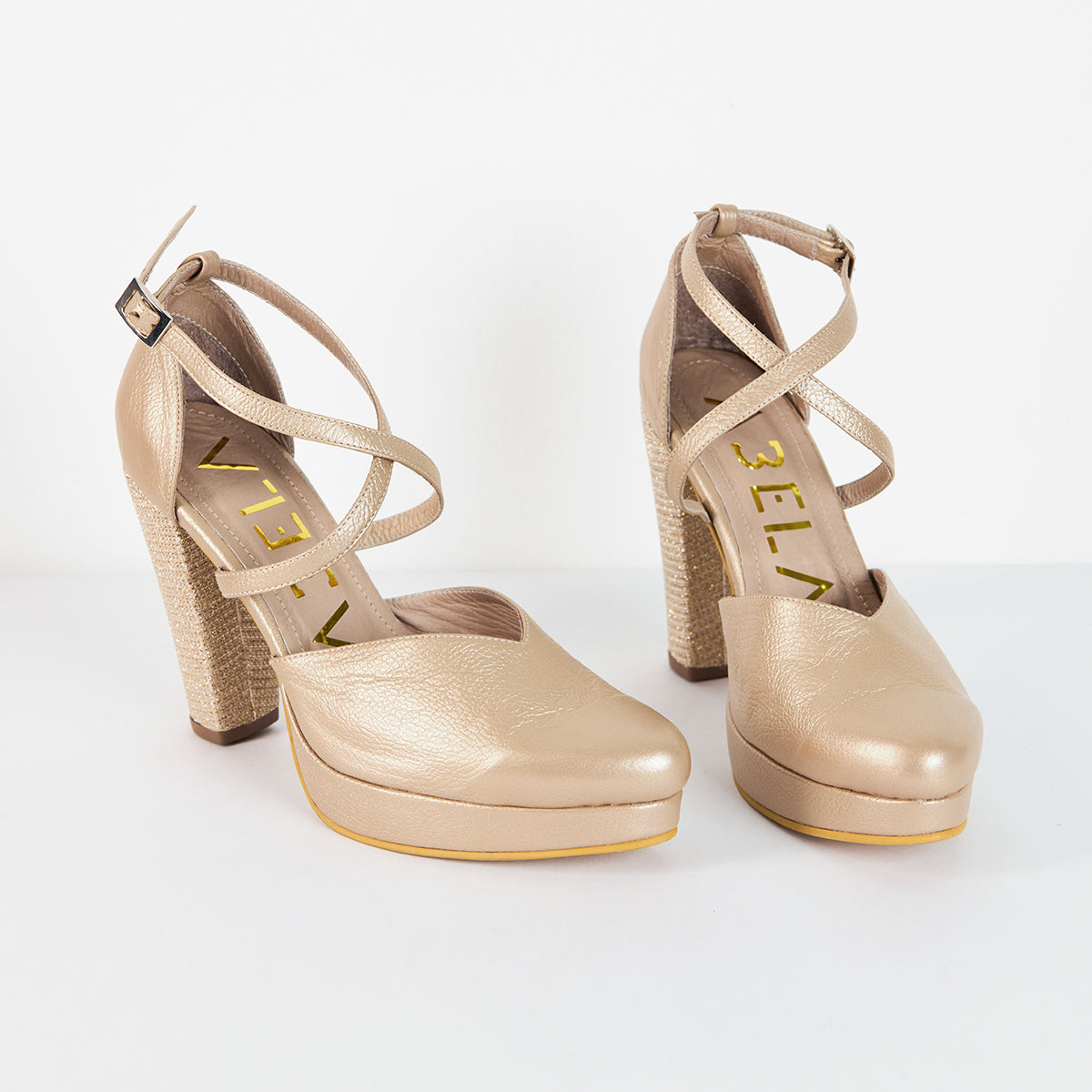 Tacones Dina Cruzado - Talla 38