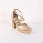 Tacones Dina Cruzado - Talla 35