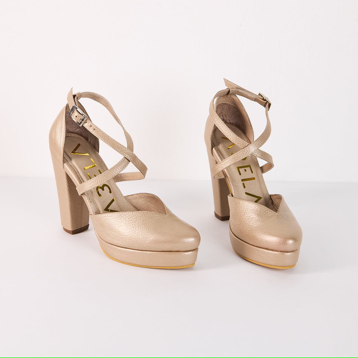 Tacones Dina Cruzado - Talla 35