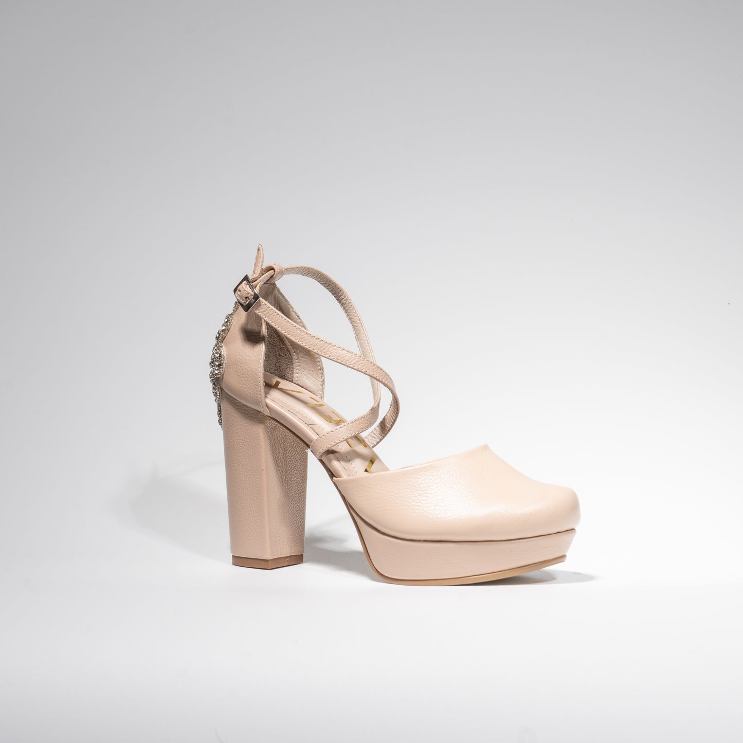 Tacones Dina Cruzado Trebol - Talla 36