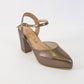 Tacones Emma Plomo - Talla 35
