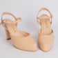 Tacones Emma Nude - Talla 34