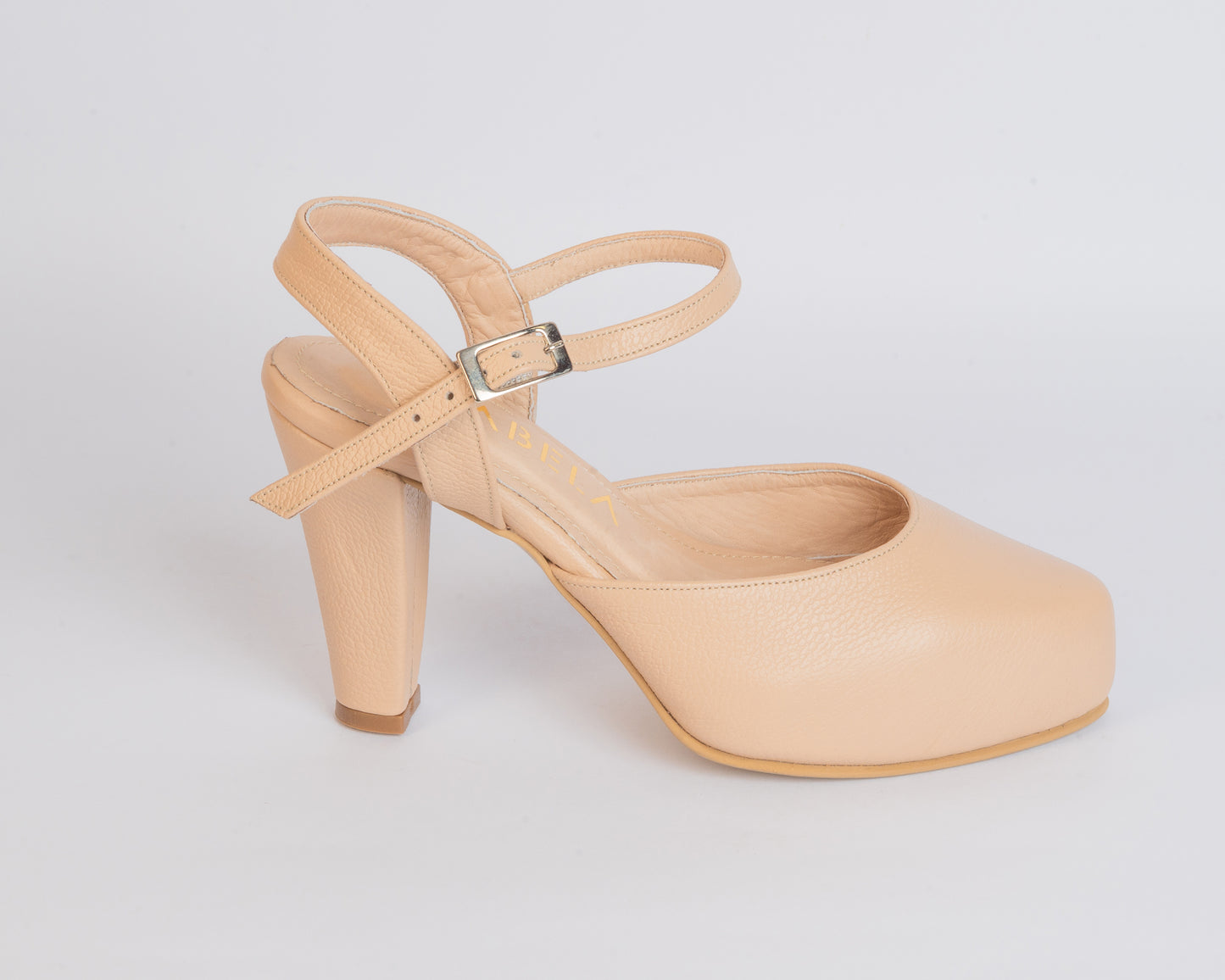 Tacones Emma Nude - Talla 34