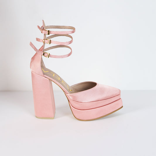 Tacones Ensueño Rosa - Talla 37