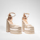 Tacones Ensueño - Champaña - Talla 35