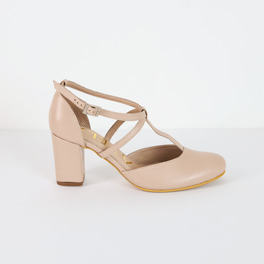 Tacones Lucy - Nude - Talla 36