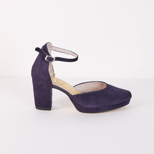 Tacones Paulina Purpura