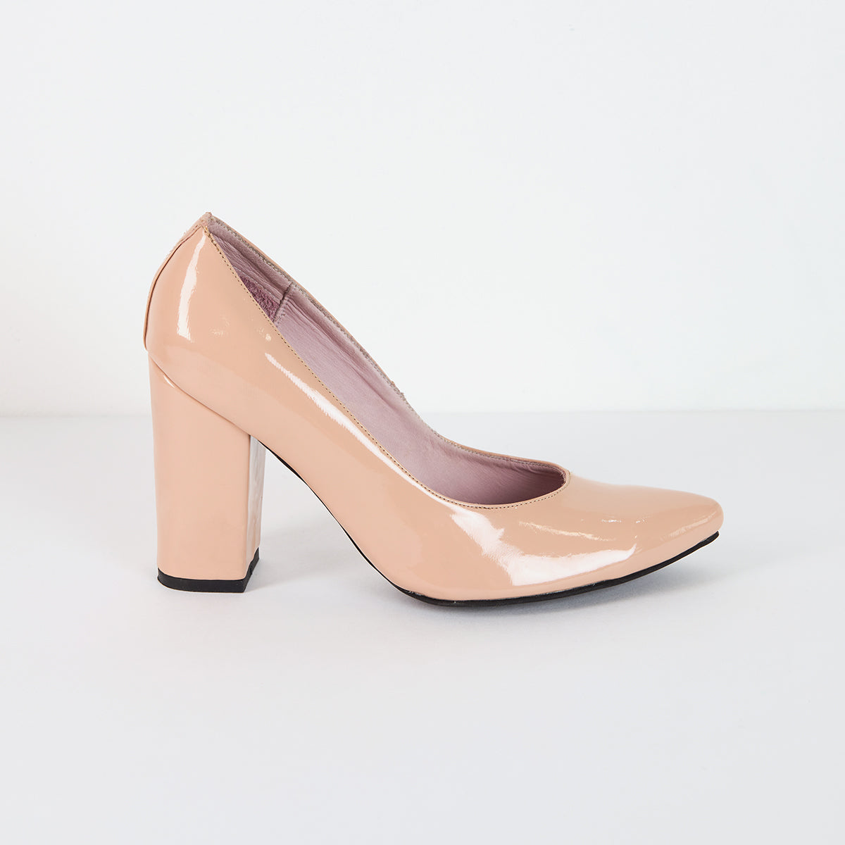 Metallic Pink Stilettos - Size 37