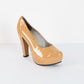 Tacones Pumps Almendra