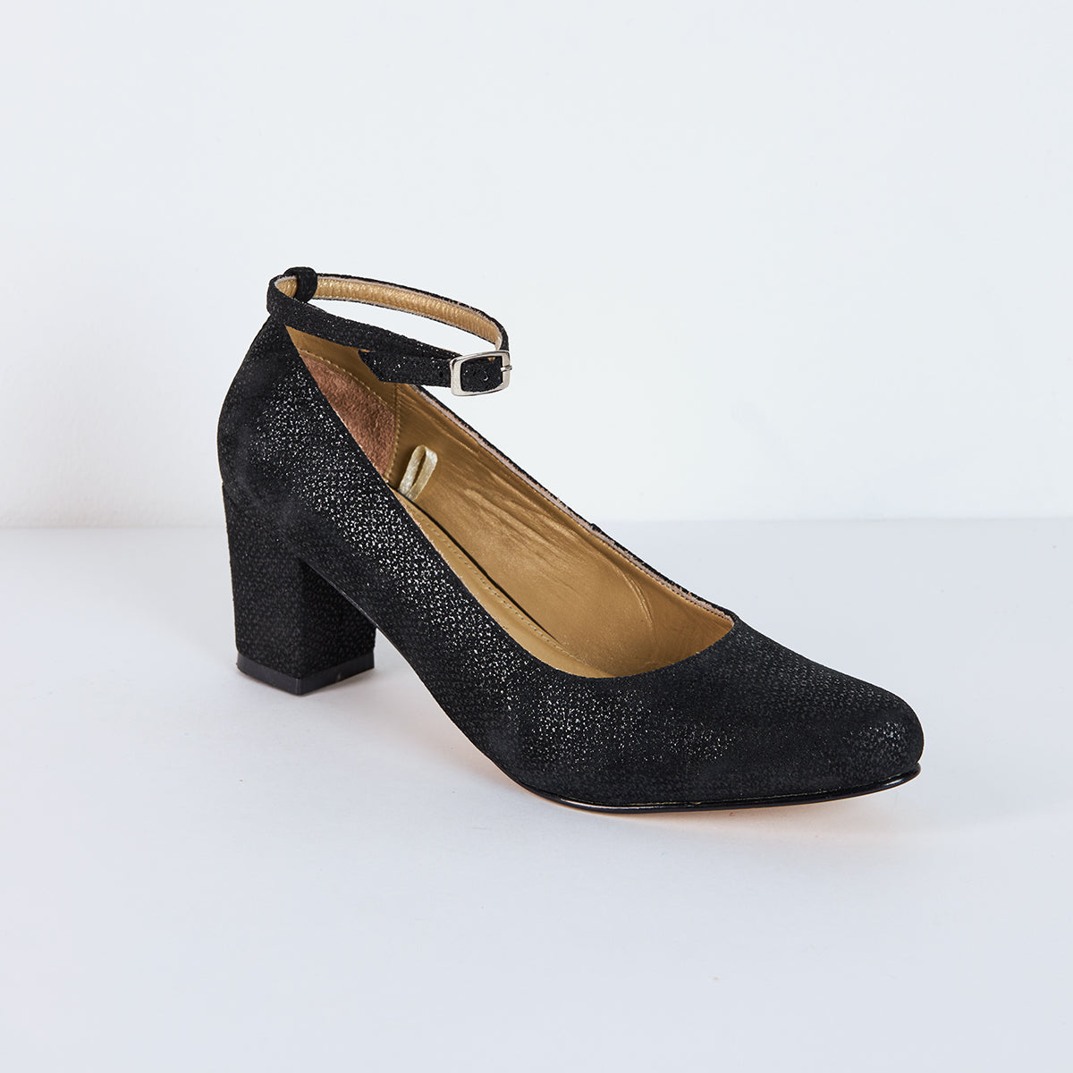 Tacones Pumps - Print Negro - Talla 39